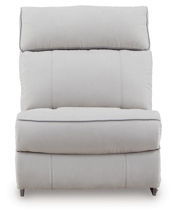 Social Pointe Reclining Sectional with Storage Consoles - Dream Home Furniture & Mattress (Waite Park, MN)