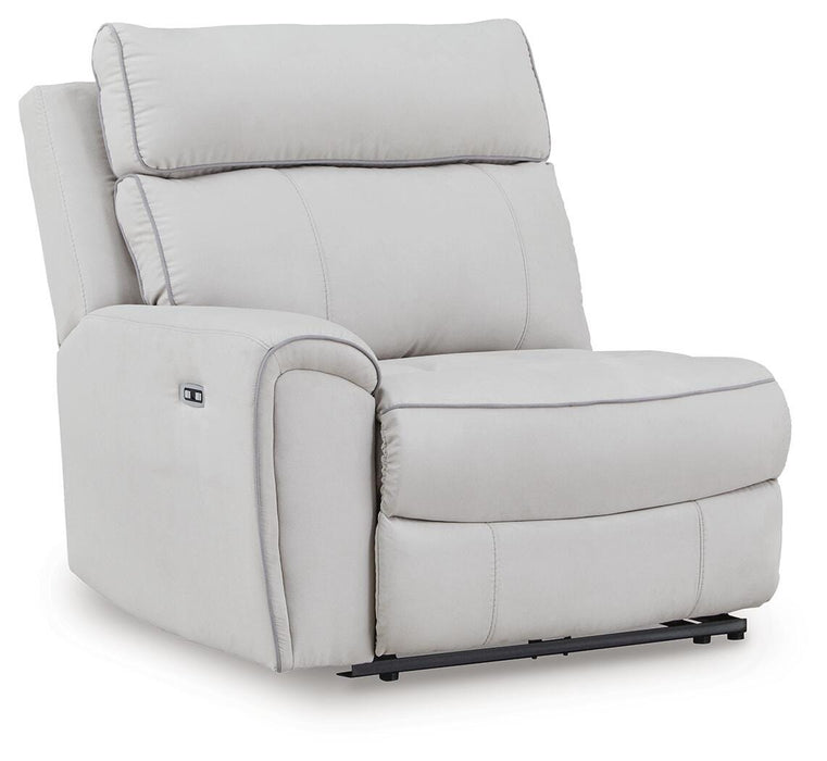 Social Pointe Reclining Sectional with Storage Consoles - Dream Home Furniture & Mattress (Waite Park, MN)