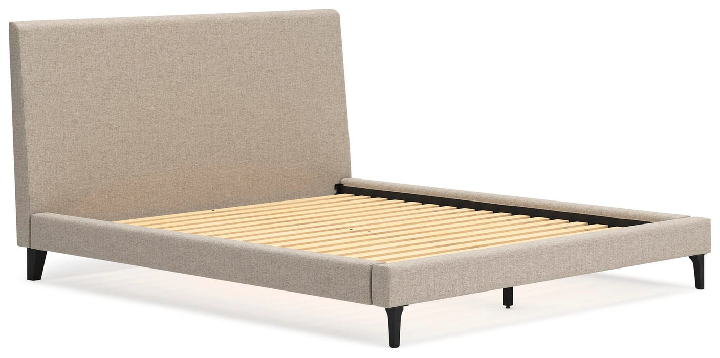 Cielden Upholstered Bed with Roll Slats - Dream Home Furniture & Mattress (Waite Park, MN)