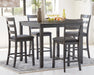 Bridson Counter Height Dining Table and Bar Stools (Set of 5) - Dream Home Furniture & Mattress (Waite Park, MN)