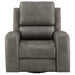 Brickston Triple Power Swivel Glider Recliner - Dream Home Furniture & Mattress (Waite Park, MN)
