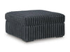 Midnight-Madness Oversized Accent Ottoman - Dream Home Furniture & Mattress (Waite Park, MN)