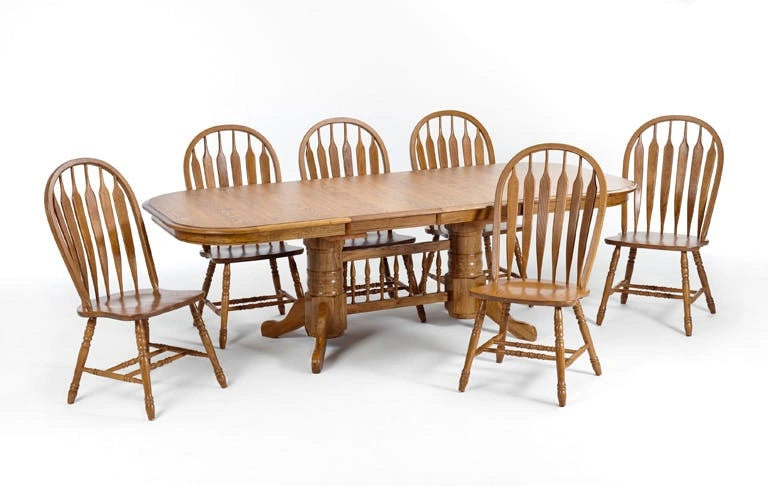 Classic Oak Chestnut Arrow Chair