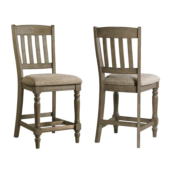 Balboa Park Slat Stool