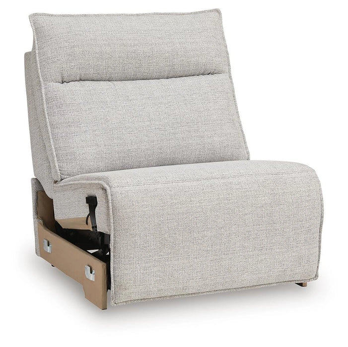 Modmax II Reclining Sectional with Chaise and Audio Console - Dream Home Furniture & Mattress (Waite Park, MN)