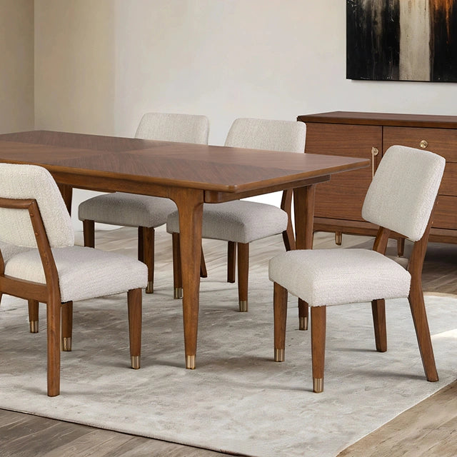 Hepburne 7 Pc Dining Table Set - Dream Home Furniture & Mattress (Waite Park, MN)
