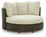 Kimora Outdoor Swivel Lounge Chair with Cushion - Dream Home Furniture & Mattress (Waite Park, MN)