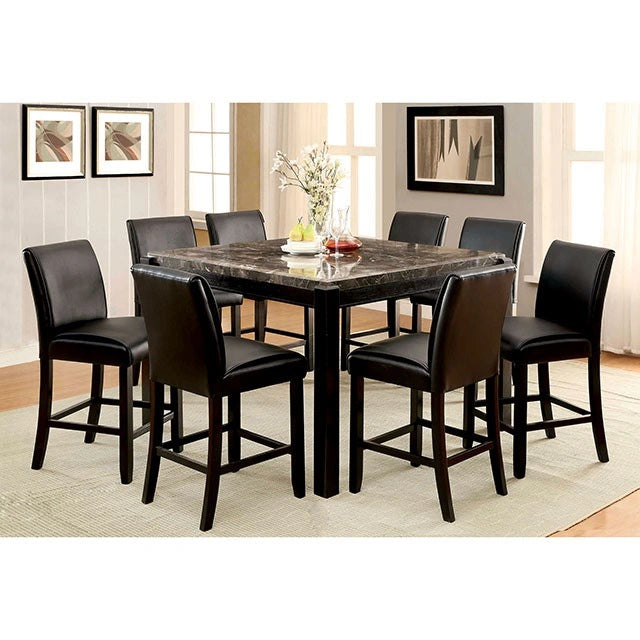 GRANDSTONE II Black Counter Ht. Chair - Dream Home Furniture & Mattress (Waite Park, MN)