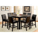 GRANDSTONE II Black Counter Ht. Chair - Dream Home Furniture & Mattress (Waite Park, MN)