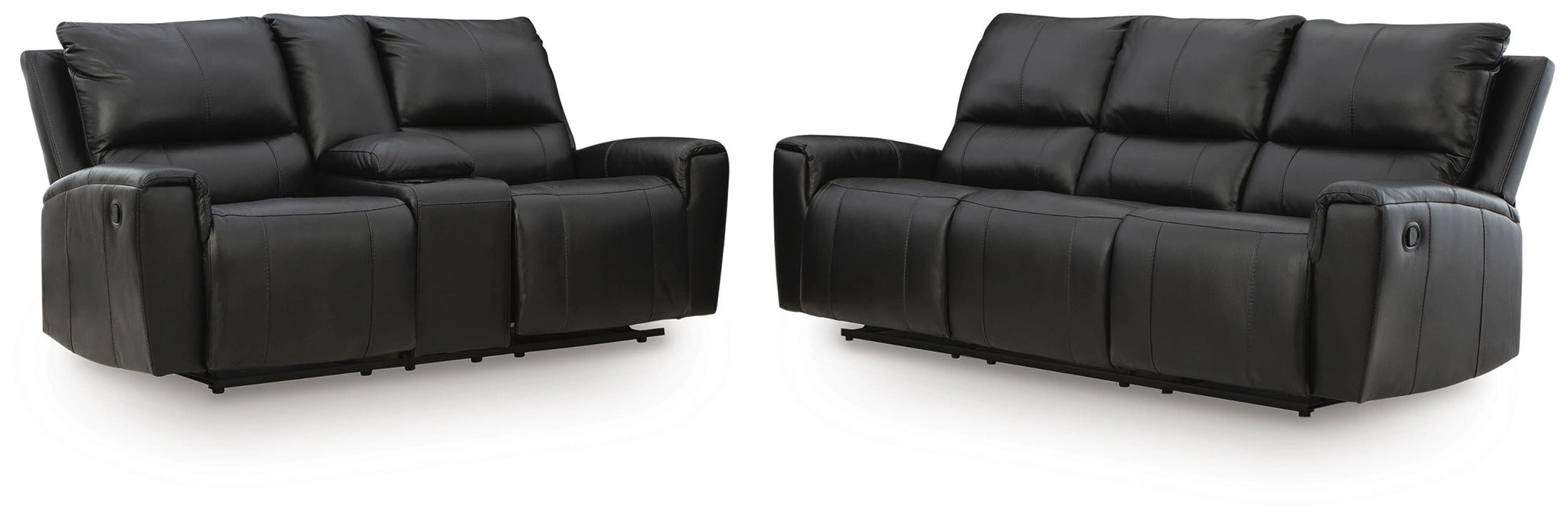 Glossmore Reclining Package - Dream Home Furniture & Mattress (Waite Park, MN)