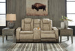 Next-Gen DuraPella Power Reclining Loveseat with Console - Dream Home Furniture & Mattress (Waite Park, MN)