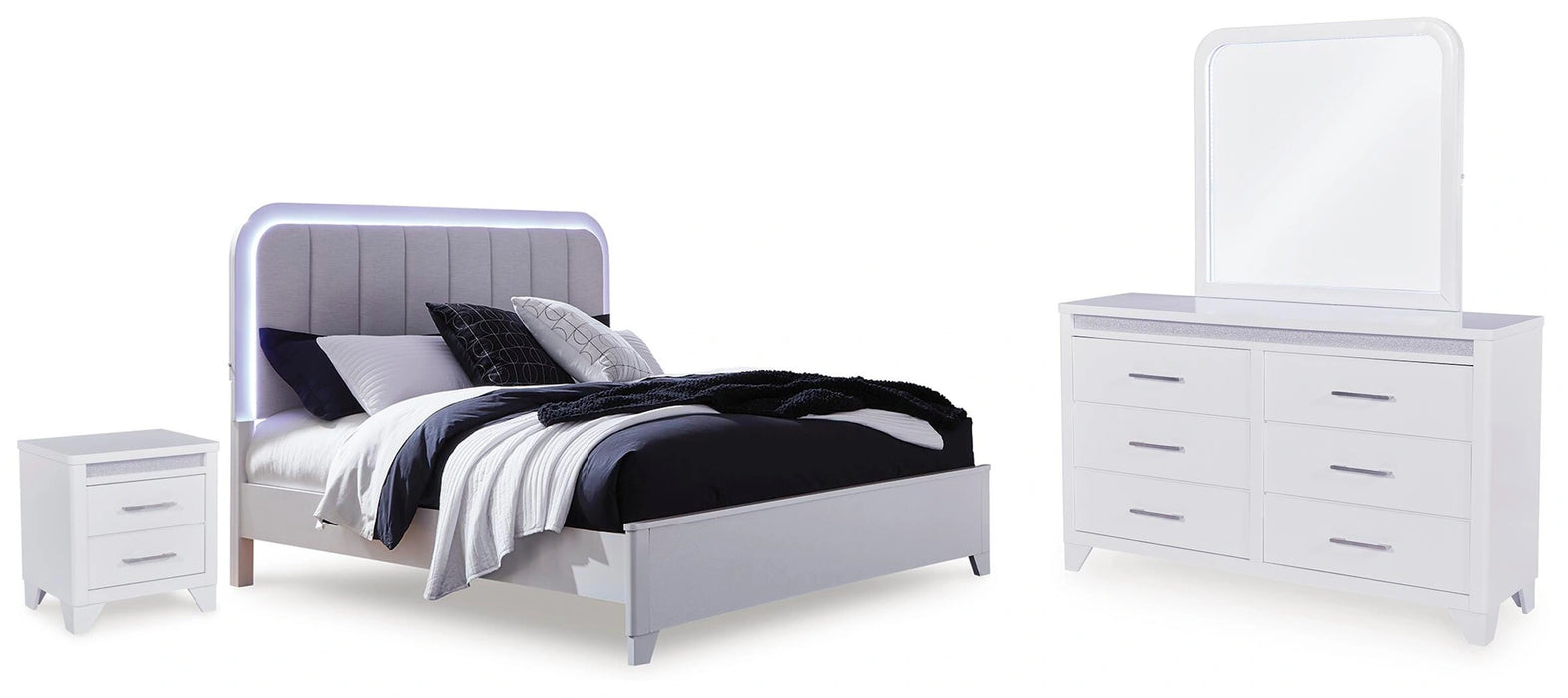 Jarlee Upholstered Bed - Dream Home Furniture & Mattress (Waite Park, MN)