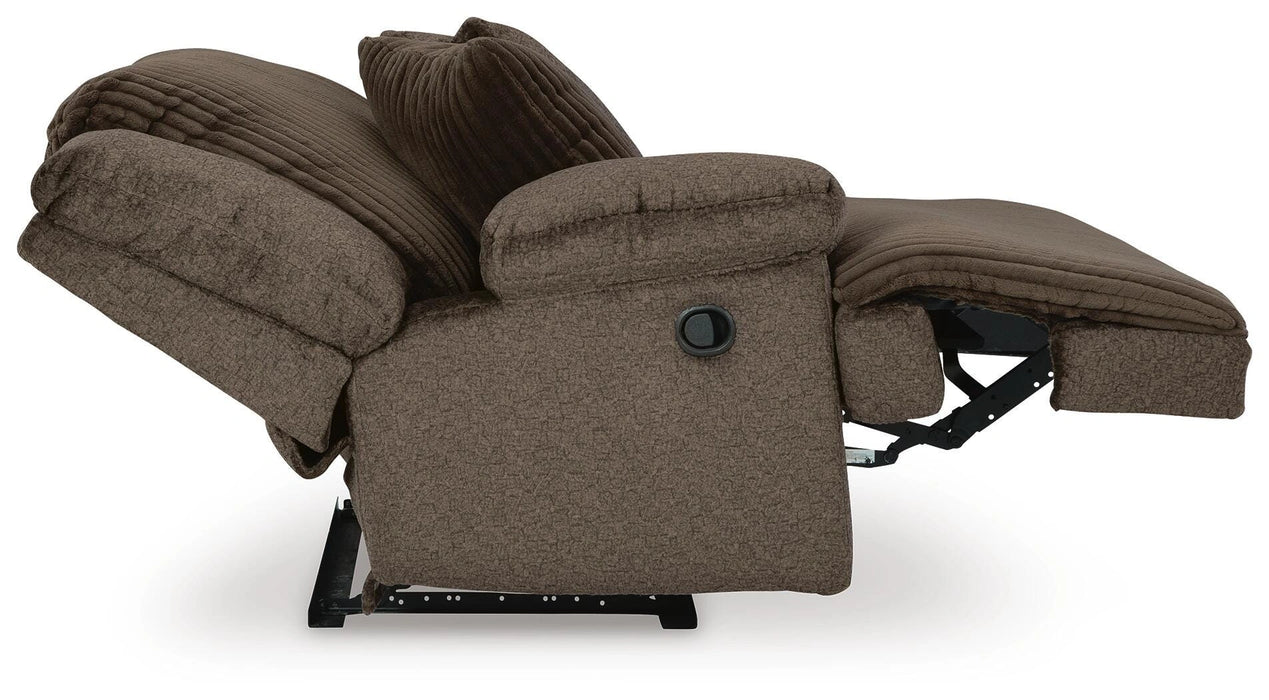 Top Tier Reclining Sofa Chaise Sectional - Dream Home Furniture & Mattress (Waite Park, MN)