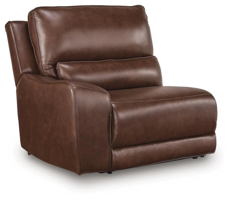 DeepWakes Power Reclining Sectional with Chaise - Dream Home Furniture & Mattress (Waite Park, MN)