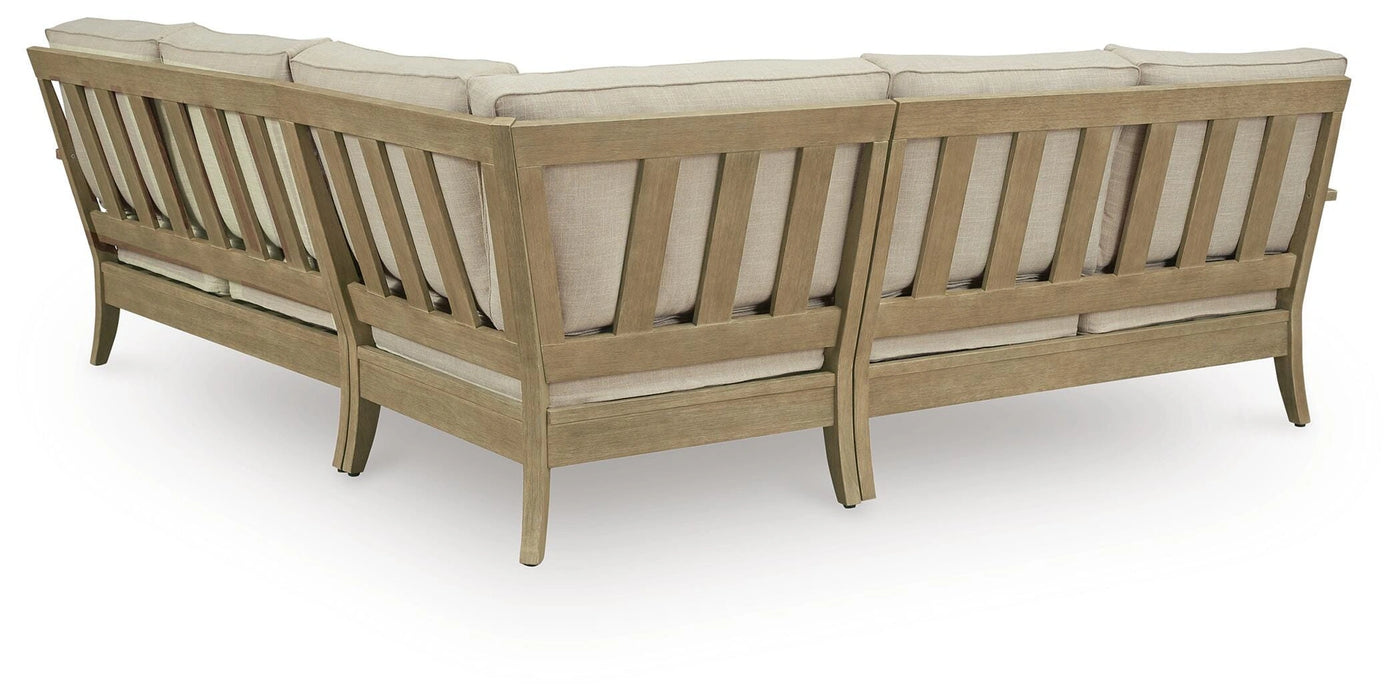 Clare View Outdoor Sectional - Dream Home Furniture & Mattress (Waite Park, MN)