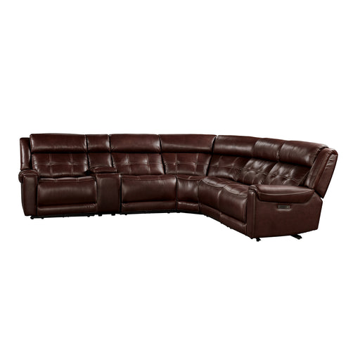 Regis Dual-Power Sectional - Dream Home Furniture & Mattress (Waite Park, MN)