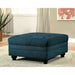 Stanford Armless Chair Teal - Dream Home Furniture & Mattress (Waite Park, MN)