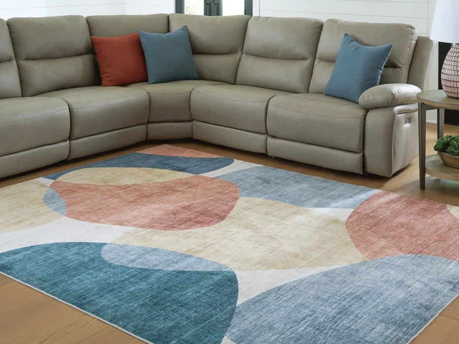 Chanleigh Washable 7'6" x 9'6" Area Rug - Dream Home Furniture & Mattress (Waite Park, MN)