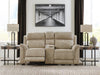 Next-Gen DuraPella Power Reclining Loveseat with Console - Dream Home Furniture & Mattress (Waite Park, MN)