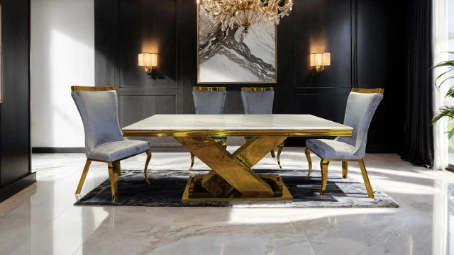 Palazzo 7 Pc Dining Table Set - Dream Home Furniture & Mattress (Waite Park, MN)