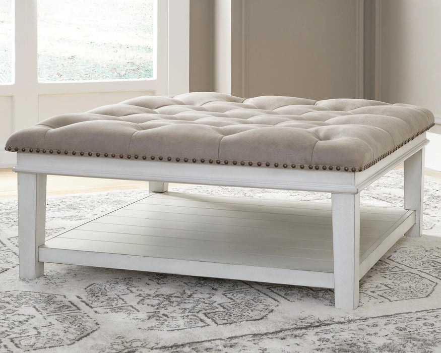 Kanwyn Upholstered Ottoman Coffee Table - Dream Home Furniture & Mattress (Waite Park, MN)