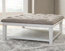 Kanwyn Upholstered Ottoman Coffee Table - Dream Home Furniture & Mattress (Waite Park, MN)