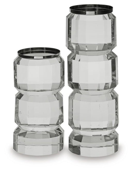 Brentley Candle Holder Set (Set of 2) - Dream Home Furniture & Mattress (Waite Park, MN)