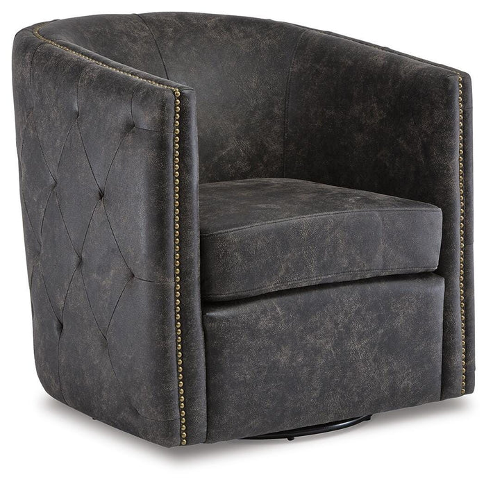 Brentlow Swivel Accent Chair - Dream Home Furniture & Mattress (Waite Park, MN)