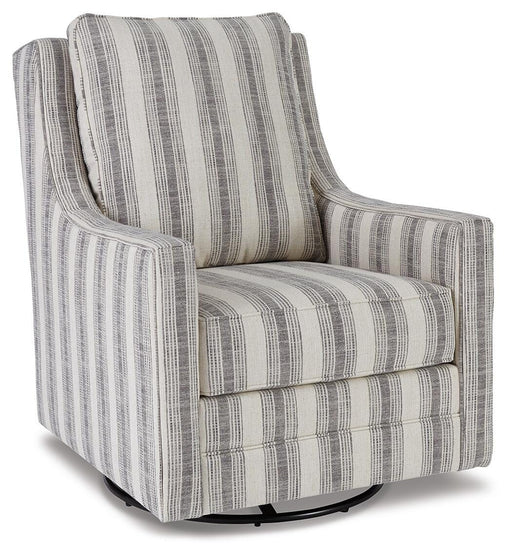 Kambria Swivel Glider Accent Chair - Dream Home Furniture & Mattress (Waite Park, MN)