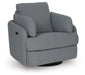 Alainmont Next-Gen Nuvella Swivel Power Recliner - Dream Home Furniture & Mattress (Waite Park, MN)