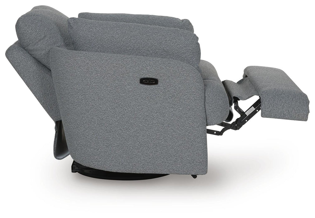 Alainmont Next-Gen Nuvella Swivel Power Recliner - Dream Home Furniture & Mattress (Waite Park, MN)
