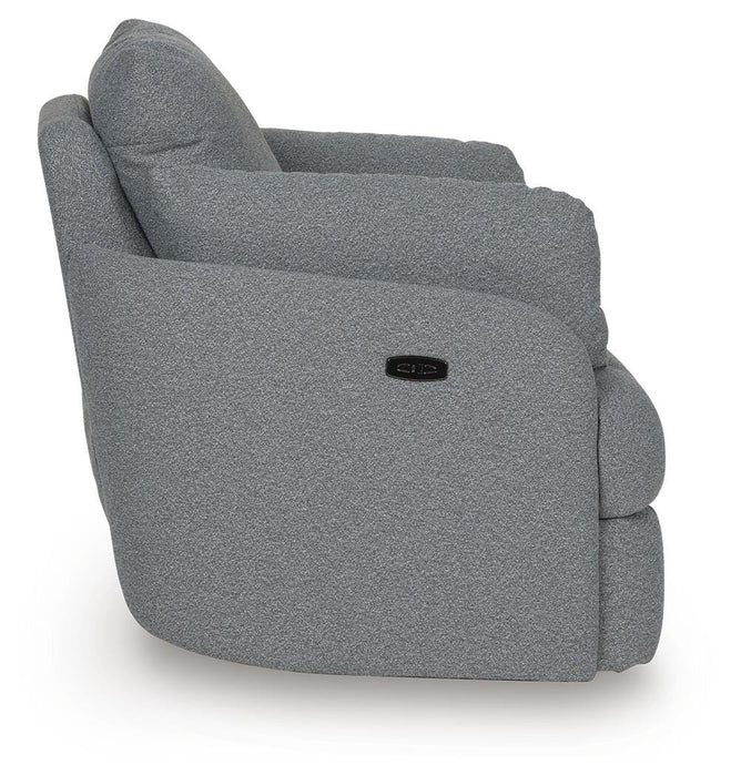 Alainmont Next-Gen Nuvella Swivel Power Recliner - Dream Home Furniture & Mattress (Waite Park, MN)