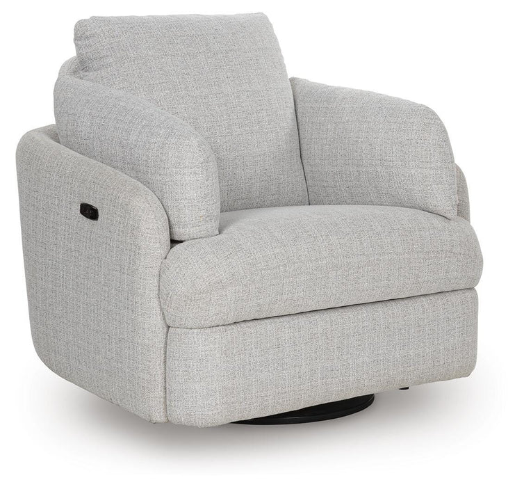 Alainmont Next-Gen Nuvella Swivel Power Recliner - Dream Home Furniture & Mattress (Waite Park, MN)