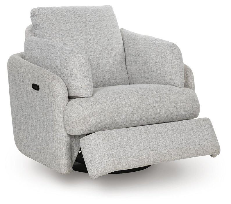Alainmont Next-Gen Nuvella Swivel Power Recliner - Dream Home Furniture & Mattress (Waite Park, MN)