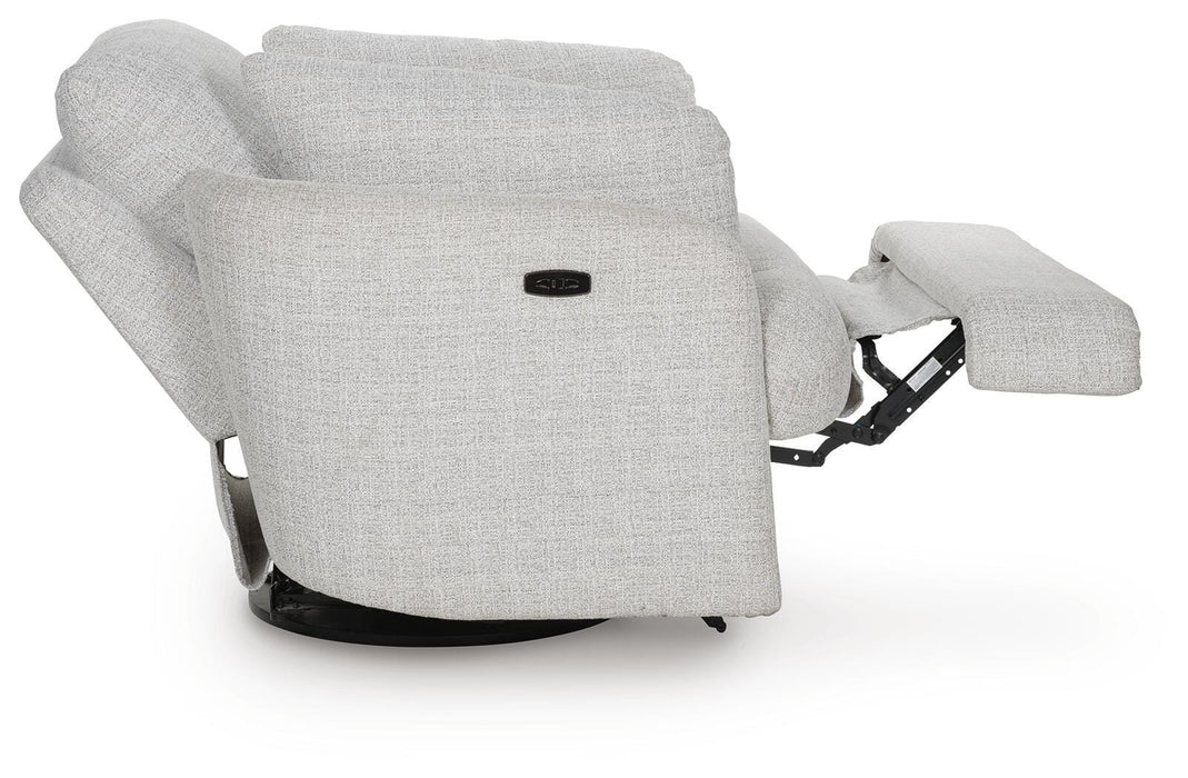 Alainmont Next-Gen Nuvella Swivel Power Recliner - Dream Home Furniture & Mattress (Waite Park, MN)