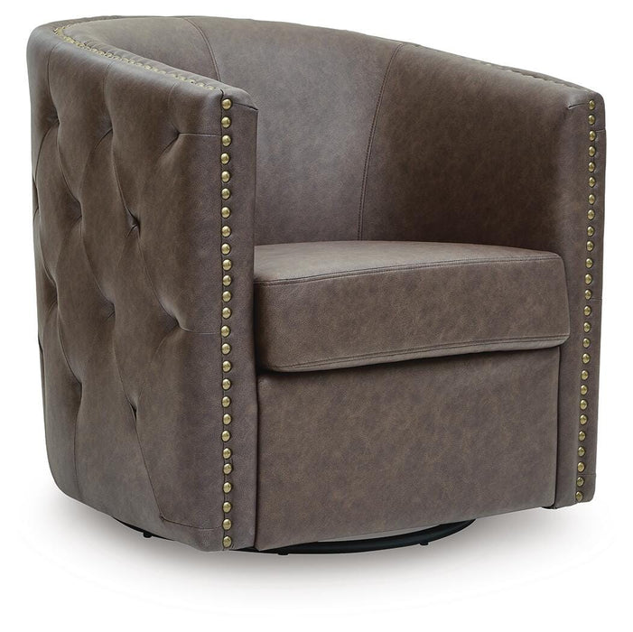Brentlow Swivel Accent Chair - Dream Home Furniture & Mattress (Waite Park, MN)