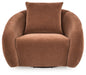 Yahya Swivel Accent Chair - Dream Home Furniture & Mattress (Waite Park, MN)
