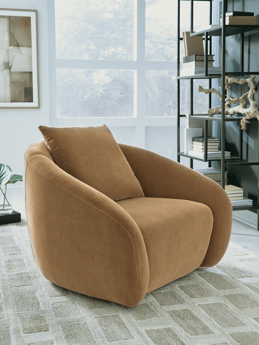Yahya Swivel Accent Chair - Dream Home Furniture & Mattress (Waite Park, MN)