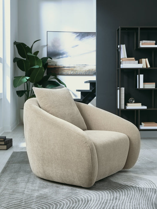 Yahya Swivel Accent Chair - Dream Home Furniture & Mattress (Waite Park, MN)