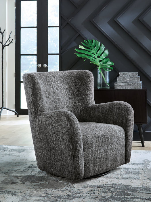 Rowenburg Swivel Glider Accent Chair - Dream Home Furniture & Mattress (Waite Park, MN)
