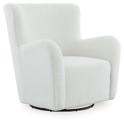 Rowenburg Swivel Glider Accent Chair - Dream Home Furniture & Mattress (Waite Park, MN)