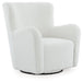Rowenburg Swivel Glider Accent Chair - Dream Home Furniture & Mattress (Waite Park, MN)