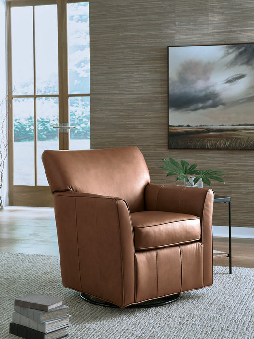 Braydunn Swivel Glider Accent Chair - Dream Home Furniture & Mattress (Waite Park, MN)
