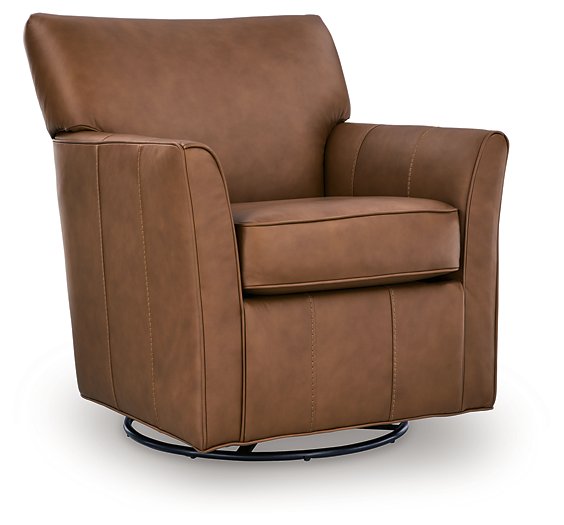 Braydunn Swivel Glider Accent Chair - Dream Home Furniture & Mattress (Waite Park, MN)