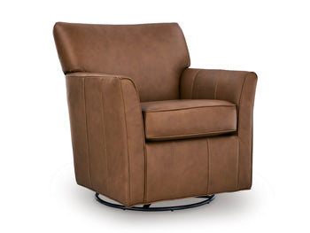 Braydunn Swivel Glider Accent Chair - Dream Home Furniture & Mattress (Waite Park, MN)
