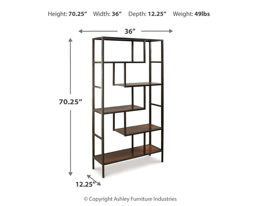 Frankwell Bookcase - Dream Home Furniture & Mattress (Waite Park, MN)