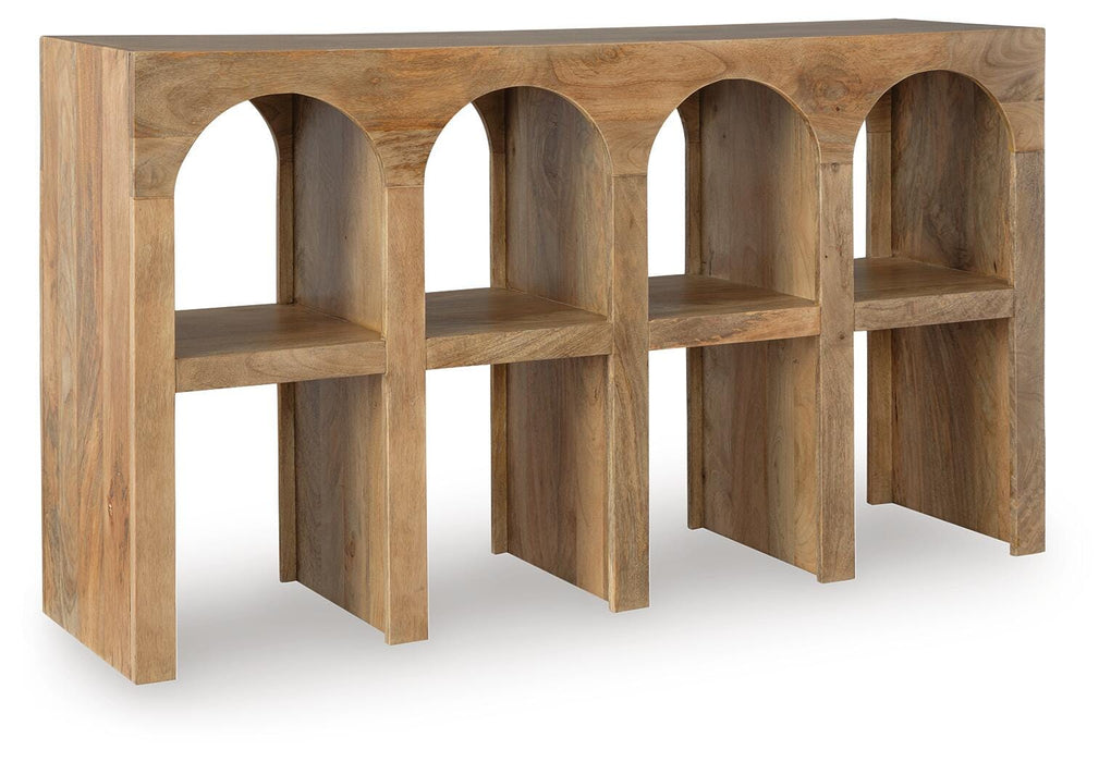 Luzmanacy Console Sofa Table - Dream Home Furniture & Mattress (Waite Park, MN)