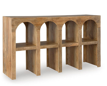 Luzmanacy Console Sofa Table - Dream Home Furniture & Mattress (Waite Park, MN)