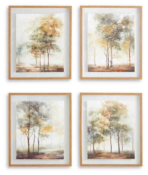 Bryneford Wall Art (Set of 4) - Dream Home Furniture & Mattress (Waite Park, MN)