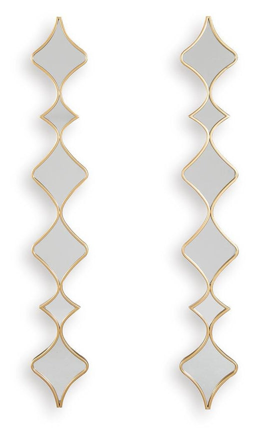 Harriswood Accent Mirror Set (Set of 2) - Dream Home Furniture & Mattress (Waite Park, MN)